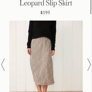 Jenni Kayne cheetah print skirt! retails for 195$
